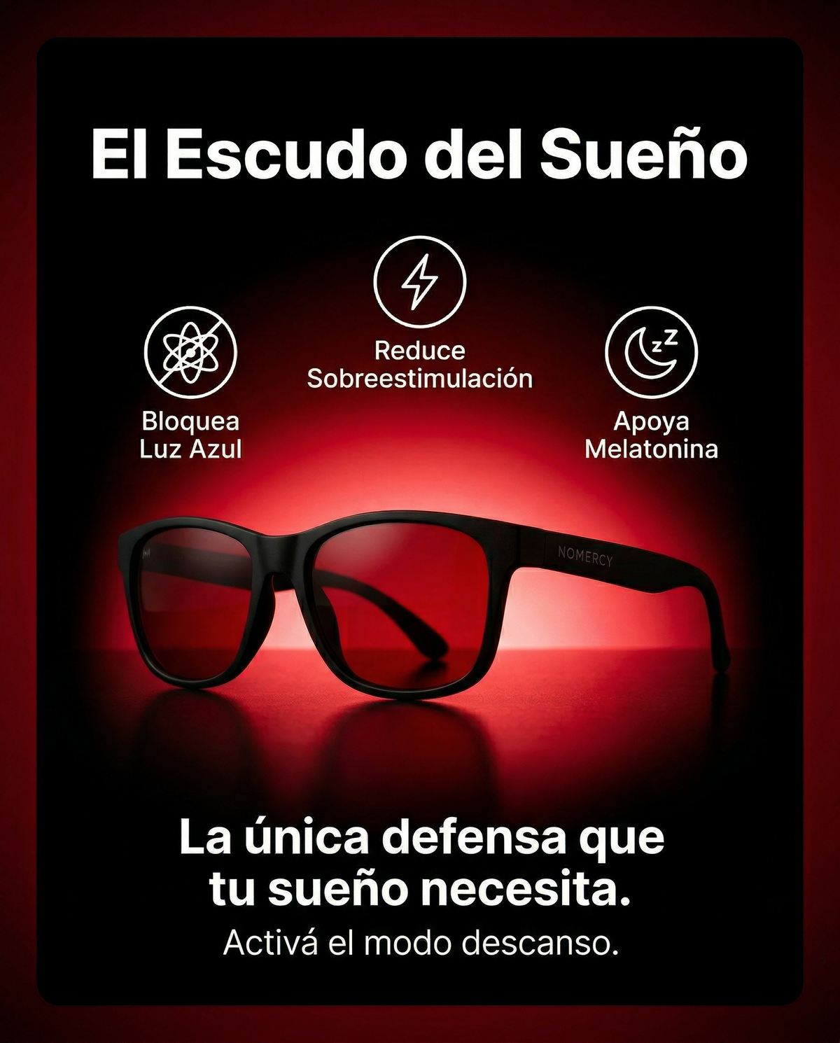 Anteojos NOMERCY - Rojos