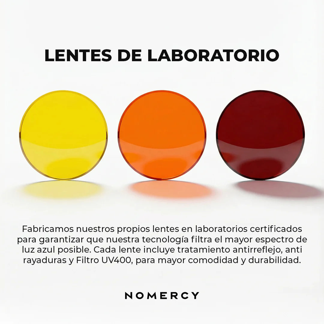 Anteojos NOMERCY Naranjas - Gaming y Luces LED
