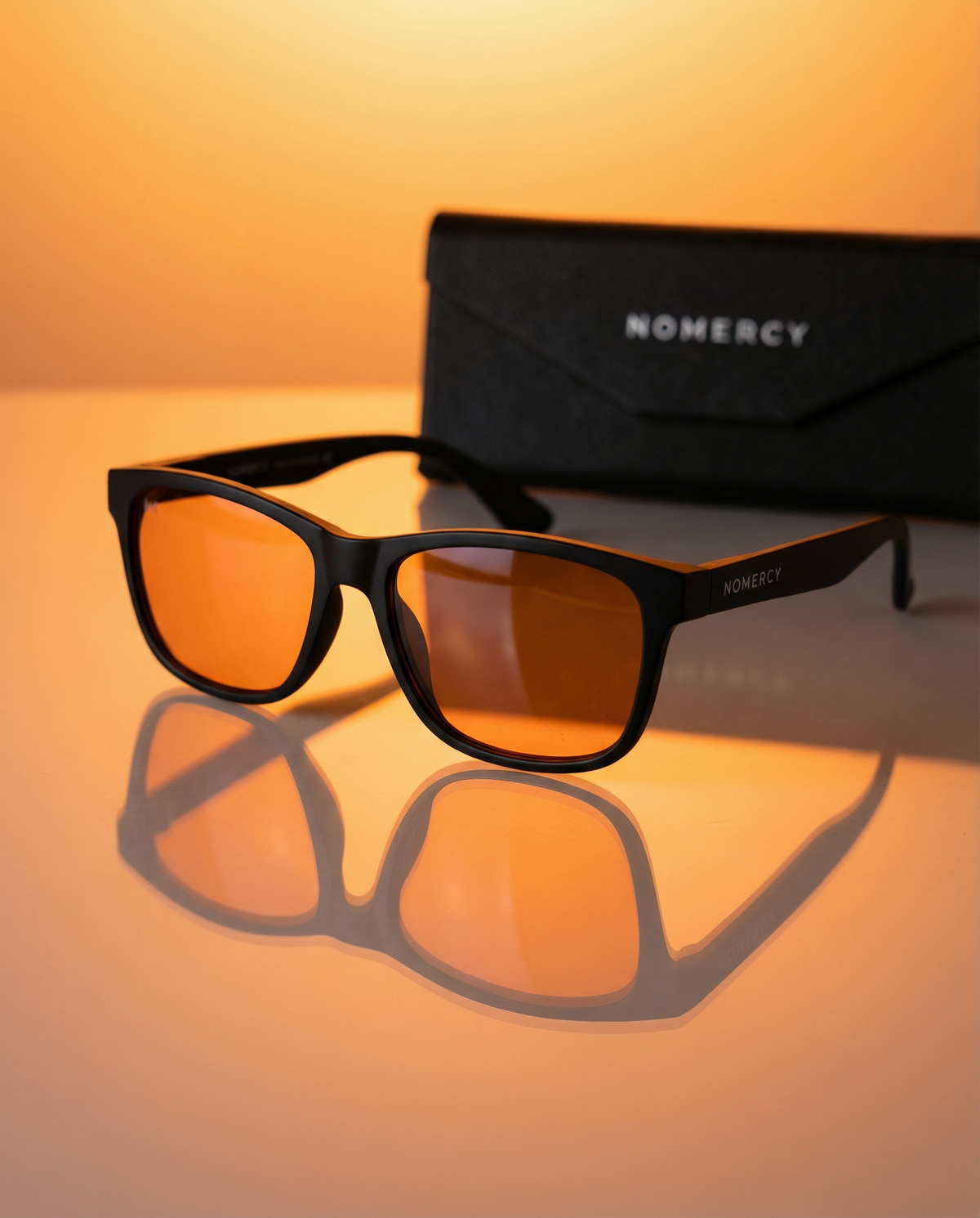Anteojos NOMERCY Naranjas - Gaming y Luces LED