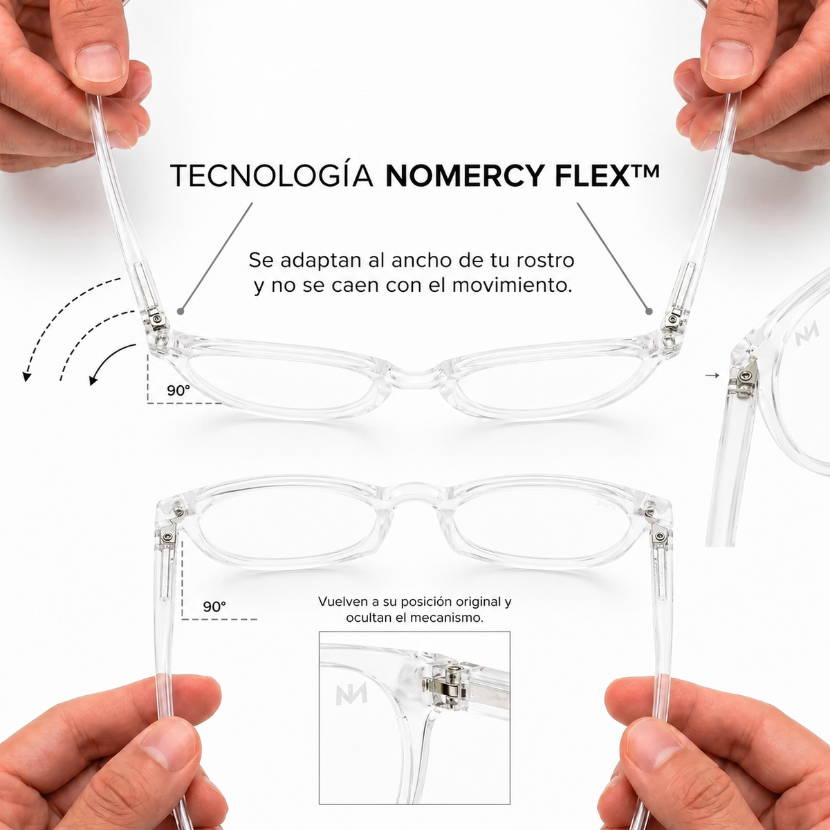 Anteojos NOMERCY - Tecnología Fotocromatica