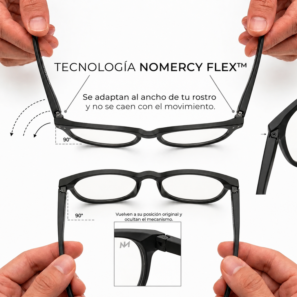 Anteojos NOMERCY - Tecnología Fotocromatica