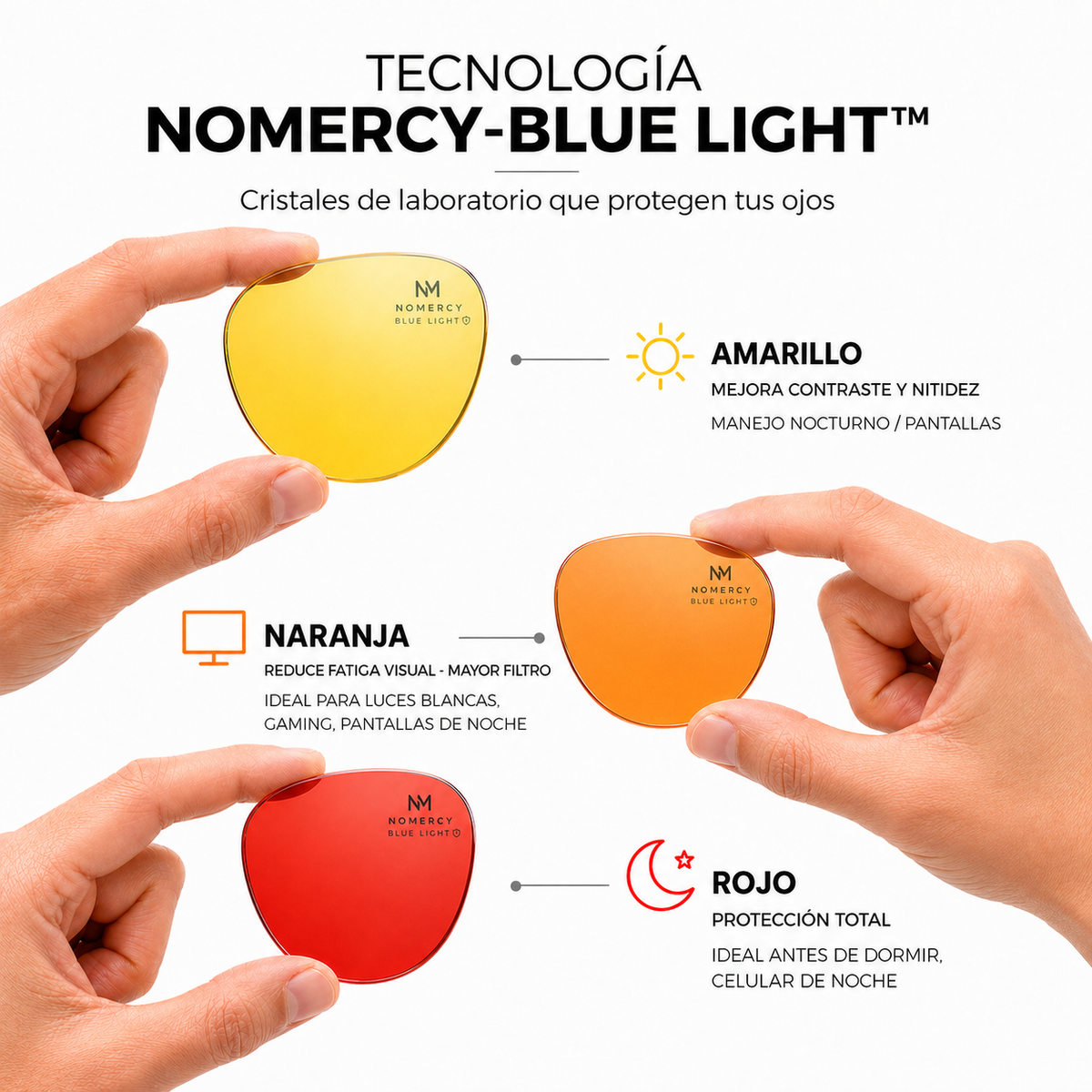 Anteojos NOMERCY - Adios a las luces fuertes