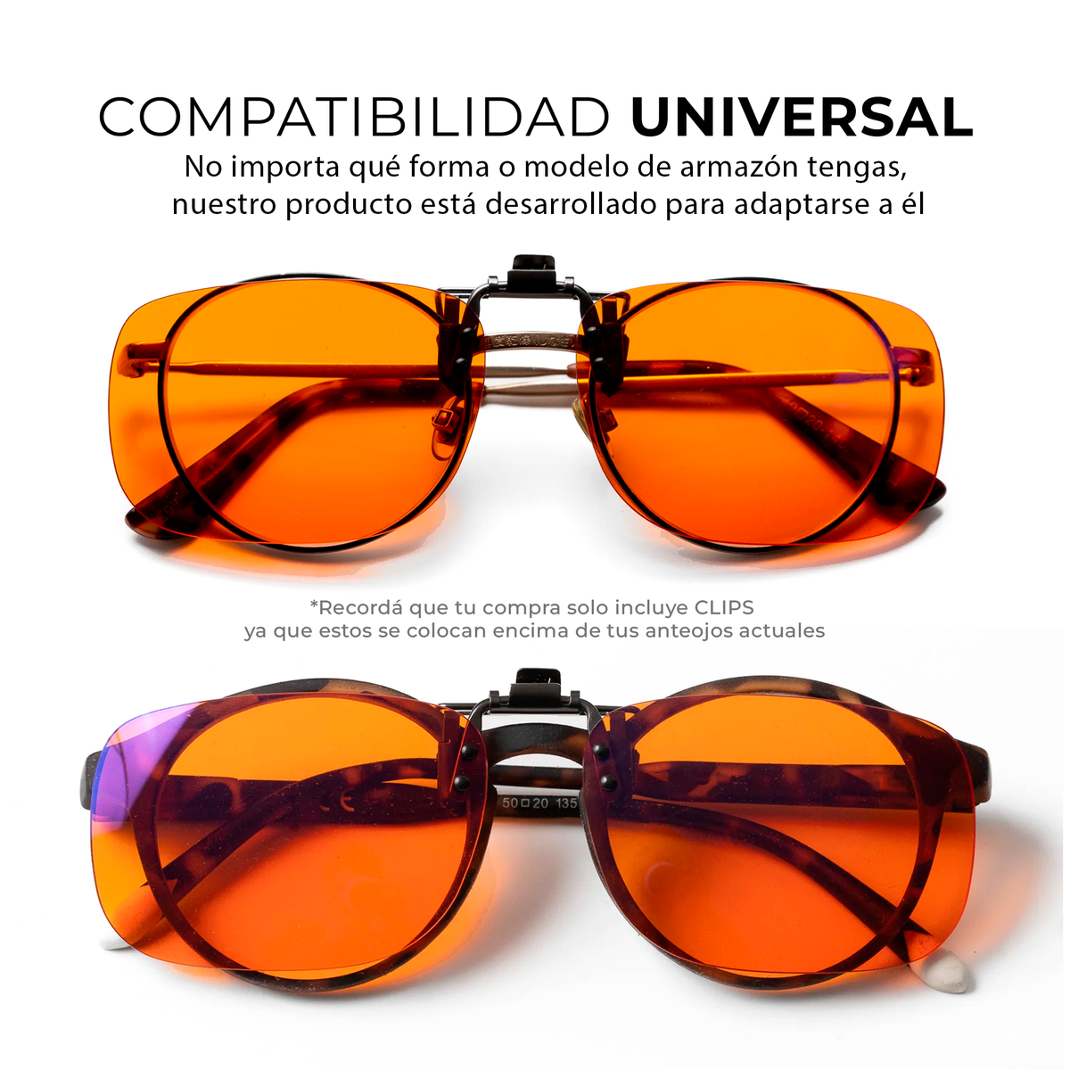 Clip NOMERCY™ para Anteojos*