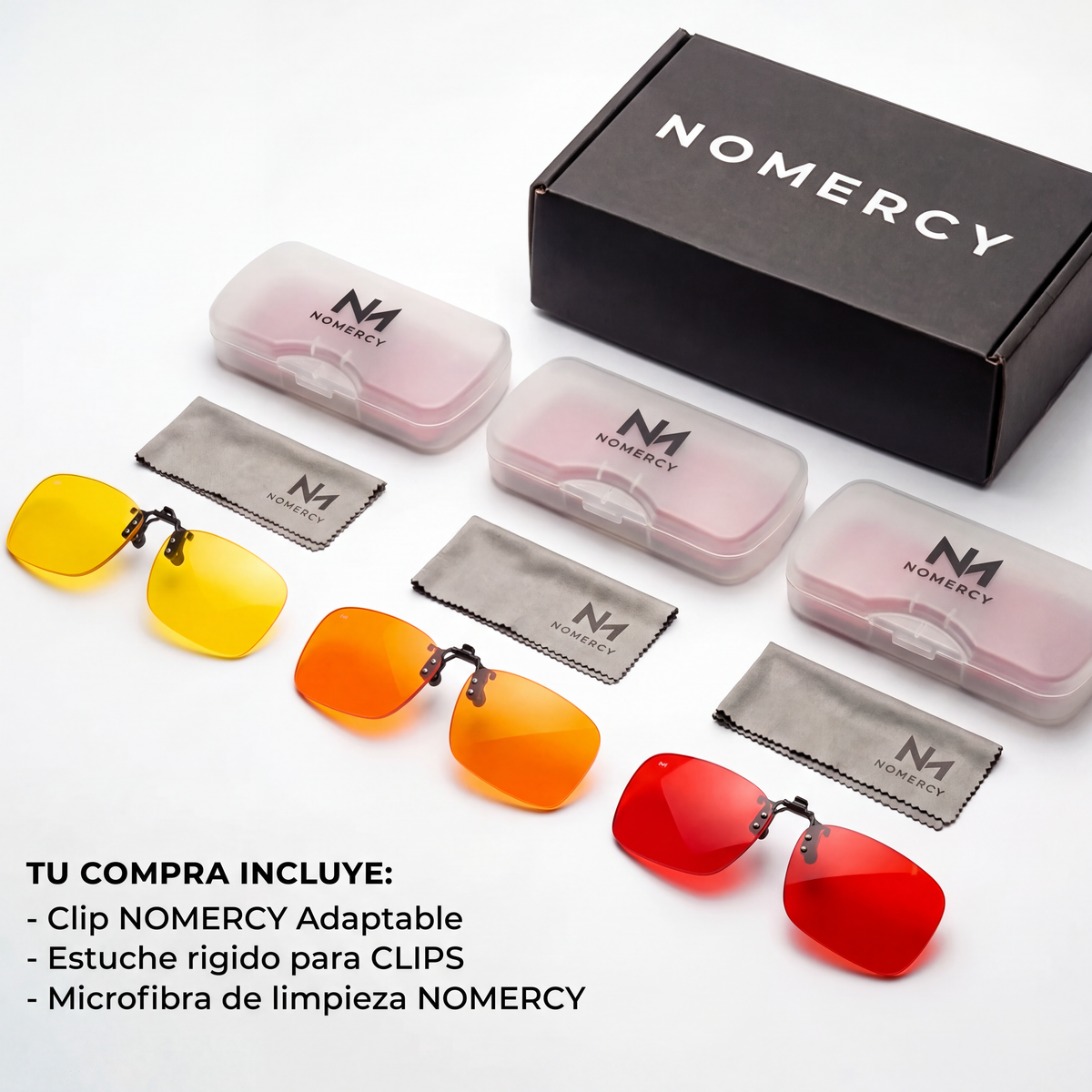 Clip NOMERCY™ para Anteojos*