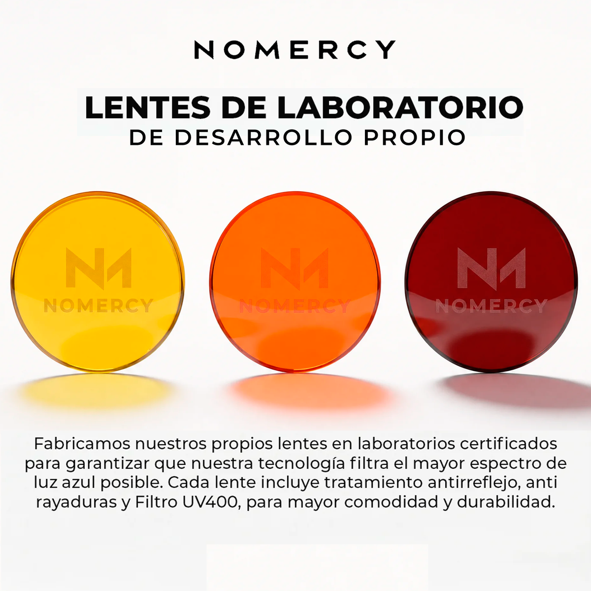 Anteojos NOMERCY - Adios a las luces fuertes